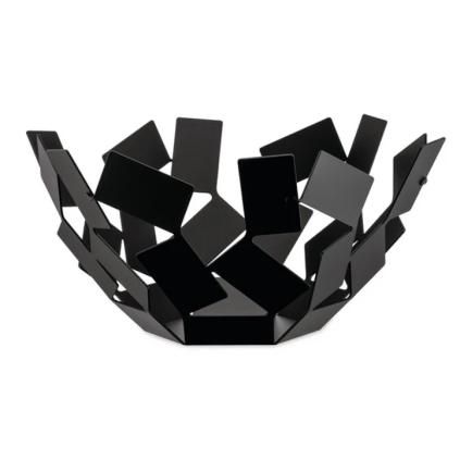 Μπολ για φρούτα LA STANZA DELLO SCIROCCO, 27 cm, μαύρο, Alessi