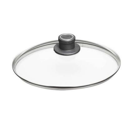 Καπάκι για τηγάνι, 24 cm, γυάλινο, WOLL