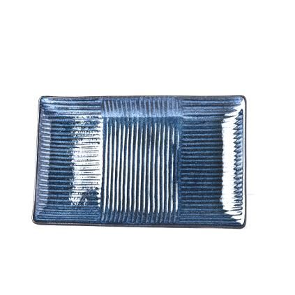 Πιάτο για σούσι LINES, 21 x 13 cm, MIJ