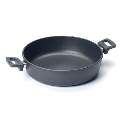 Τηγάνι σερβιρίσματος TITANIUM NOWO, 32 cm, για επαγωγική εστία, από τιτάνιο, WOLL
