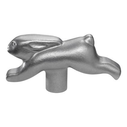 Λαβή για καπάκι RABBIT, ασημί, Staub