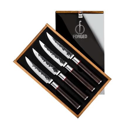 Μαχαίρι για μπριζόλα SEBRA, σετ 4 τεμαχίων, Forged