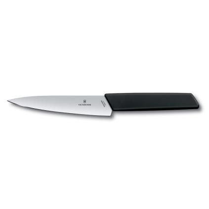 Μαχαίρι universal SWISS MODERN, 15 cm, μαύρο, Victorinox