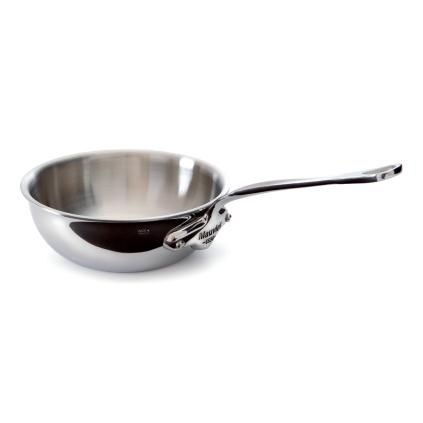 Τηγάνι saute M'COOK, 20 cm, από ανοξείδωτο ατσάλι, Mauviel