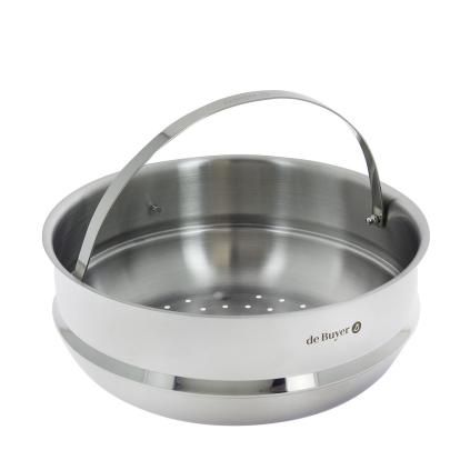 Τρυπητό ένθετο σκεύος για ατμομάγειρα AFFINITY, 24 cm, de Buyer