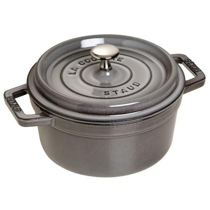 Κατσαρόλα, 30 cm, σε γκρι γραφίτη, Staub