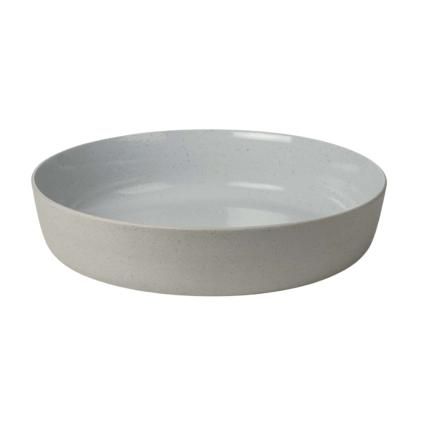 Σαλατιέρα SABLO L, 34,5 cm, ανοιχτό γκρι, Blomus