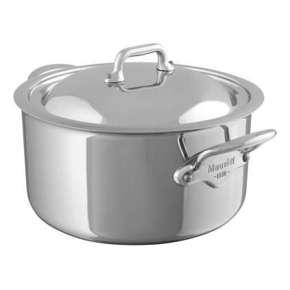 Κατσαρόλα M'COOK, 24 cm, με καπάκι, από ανοξείδωτο ατσάλι, Mauviel