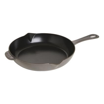 Τηγάνι, 26 cm, σε γκρι γραφίτη, από μαντέμι, Staub