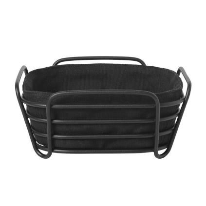 Καλάθι για ψωμί DELARA M, 21 cm, μαύρο, Blomus