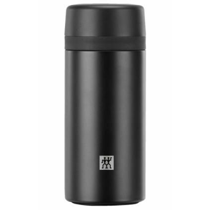 Κούπα θερμός ταξιδίου, 420 ml, με στραγγιστήρι για τσάι, σε μαύρο, Zwilling