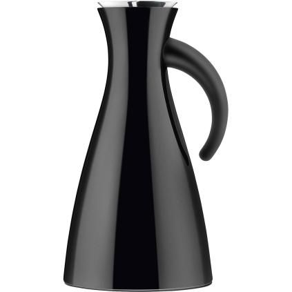 Κανάτα θερμός κενού αέρος O 15,5 cm, 1,0 l μαύρο Eva Trio