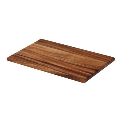 Επιφάνεια κοπής 26 x 16,5 cm καφέ, από ξύλο, Continenta