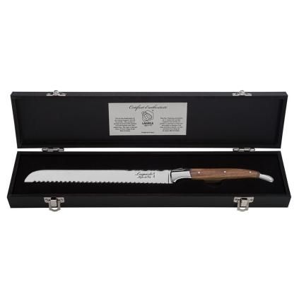 Μαχαίρι ψωμιού LAGUIOLE LUXURY, 20 cm, από ξύλο ελιάς, Laguiole