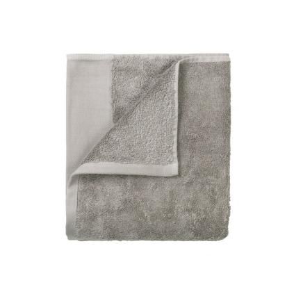 Πετσέτα χεριών RIVA, σετ 4 τεμαχίων, 30 x 30 cm, γκρι, Blomus