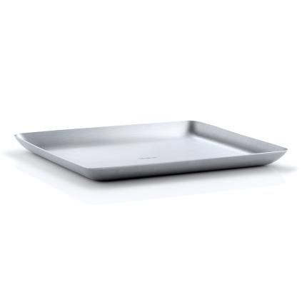 Πολυλειτουργικός δίσκος BASIC, 17 x 20 cm, ματ ανοξείδωτο ατσάλι, Blomus