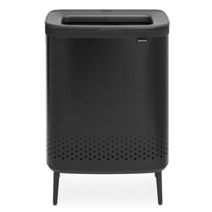 Καλάθι για ρούχα πλυντηρίου BO, 2 x 45 l, μαύρο, Brabantia