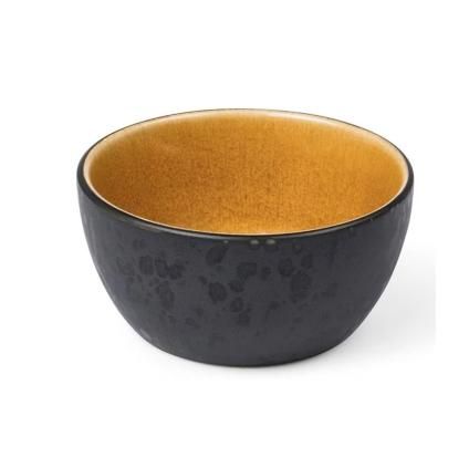 Μπολ σερβιρίσματος σνακ, 10 cm, μαύρο/πορτοκαλί, Bitz
