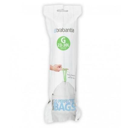 Σακούλες για κάδους απορριμάτων G PERFECTFIT 23-30 l, 20 τμχ, Brabantia