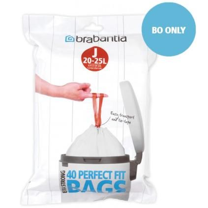 Σακούλες για κάδους απορριμάτων J PERFECTFIT 23 l, 40 τμχ, Brabantia