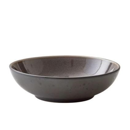 Μπολ φαγητού, 20 cm, μαύρο/γκρι, Bitz