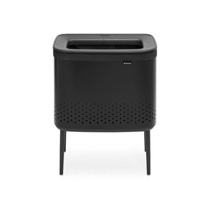 Καλάθι για ρούχα πλυντηρίου BO, 60 l, σε μαύρο, Brabantia