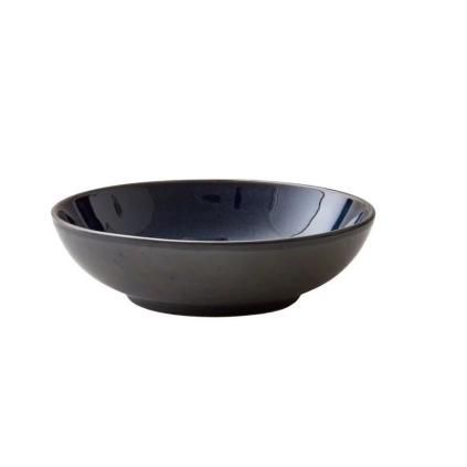 Μπολ φαγητού, 20 cm, μαύρο / σκούρο μπλε, Bitz