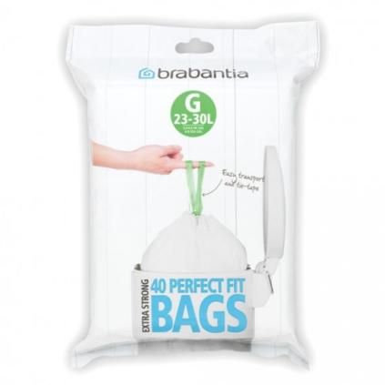 Σακούλες για κάδους απορριμάτων G PERFECTFIT 23-30 l, 40 τμχ, Brabantia