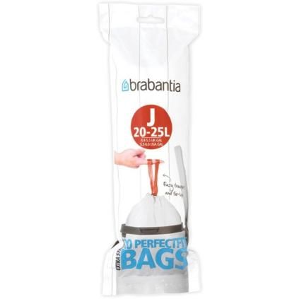 Σακούλες για κάδους απορριμάτων J PERFECTFIT 23 l, 20 τμχ, Brabantia