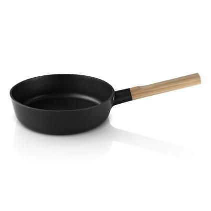Τηγάνι sauté NORDIC KITCHEN, 24 cm, με ξύλινη λαβή, Eva Solo