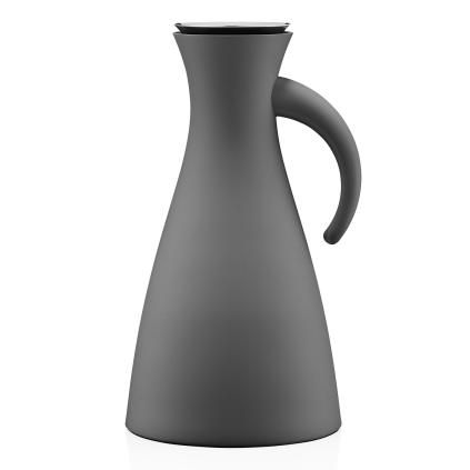Κανάτα θερμός κενού αέρος O 15,5 cm, 1,0 l ματ γκρι Eva Trio