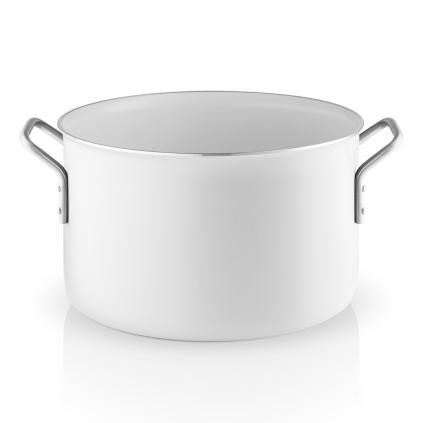 Κατσαρόλα WHITE LINE 24 cm, 7 l, κεραμική επίστρωση, Eva Trio