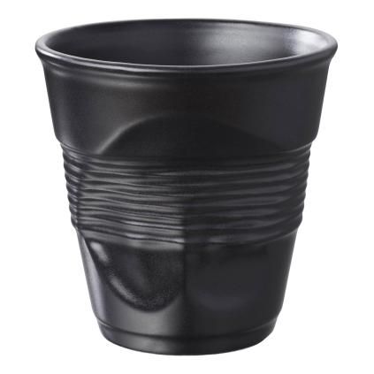 Φλιτζάνι εσπρέσο FROISSÉS, 80 ml, σατέν μαύρο, πορσελάνινο, REVOL