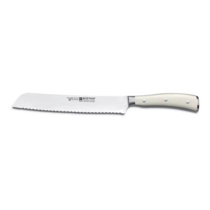 Μαχαίρι ψωμιού CLASSIC IKON, 20 cm, απόχρωση κρέμας, Wüsthof