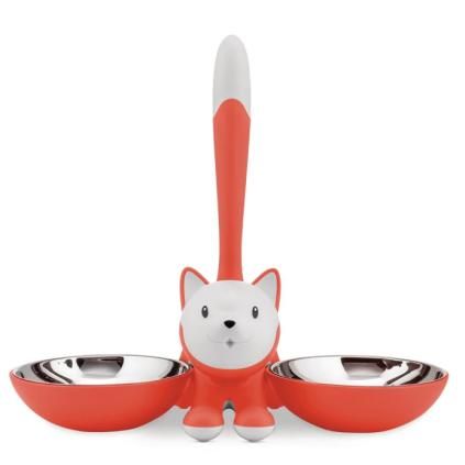 Μπολ για γάτα TIGRITO, 600 ml, κόκκινο, ALESSI