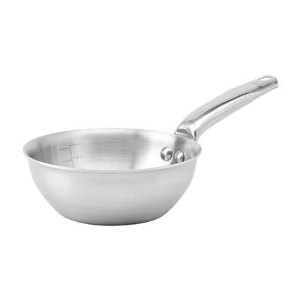 Τηγάνι saute ALCHIMY, 16 cm, 0,5 l, στρογγυλεμένο, από ανοξείδωτο χάλυβα, de Buyer