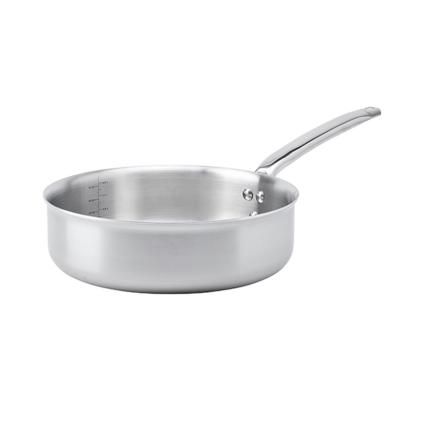 Τηγάνι saute ALCHIMY, 28 cm, 4,6 l, ίσιο, από ανοξείδωτο χάλυβα, de Buyer