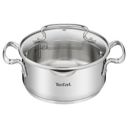 Χαμηλή κατσαρόλα DUETTO+ G7194355 18 cm, 2 l, ανοξείδωτο, Tefal