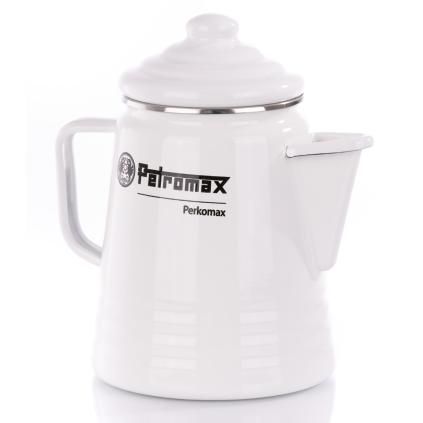 Εμαγιέ τσαγιέρα PERKOMAX, σε λευκό, Petromax