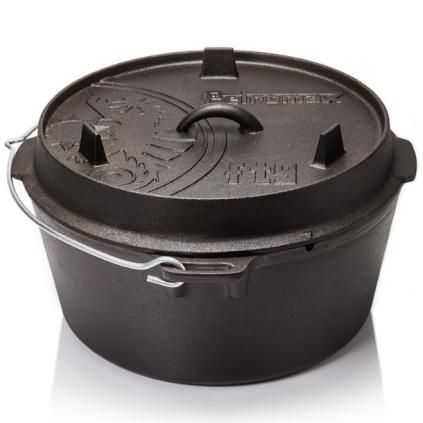 Μαντεμένια γάστρα FT9, 9 l, με πόδια, από χυτοσίδηρο, Petromax