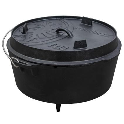 Γάστρα FT12, 12,8 l, με πόδια, από μαντέμι, Petromax