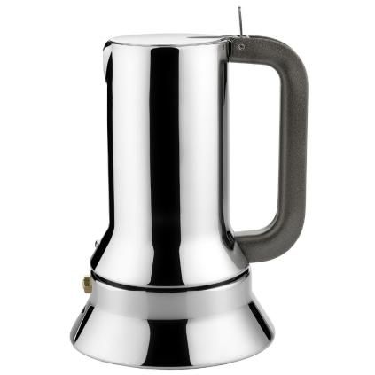 Καφετιέρα 9090 500 ml, καφέ λαβή, Alessi
