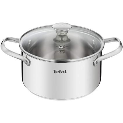 Χαμηλή κατσαρόλα COOK EAT B9214474 20 cm, 3,1 l, ανοξείδωτο, Tefal