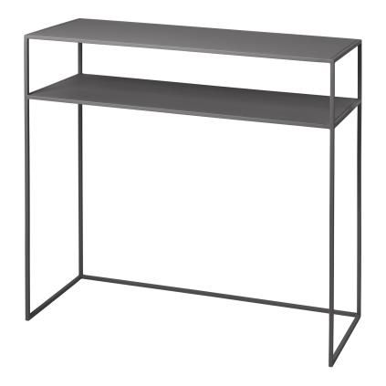 Τραπέζι κονσόλας FERA, 85 cm, γκρι, ατσάλι, Blomus