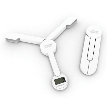Ψηφιακή ζυγαριά κουζίνας TRISCALE, σε λευκό, Joseph Joseph