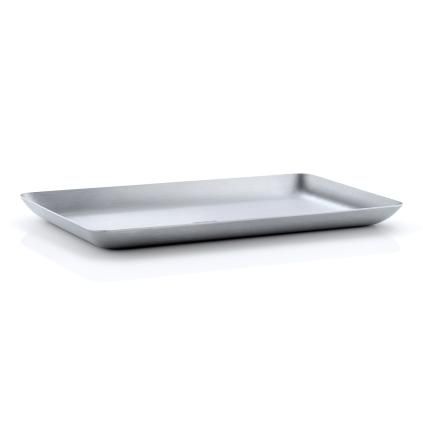 Πολυλειτουργικός δίσκος BASIC, 13 x 22 cm, ματ ανοξείδωτο ατσάλι, Blomus
