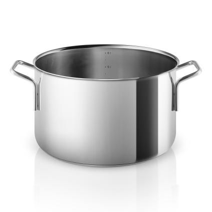Κατσαρόλα 24 cm, 6,5 l, ανοξείδωτο, Eva Trio