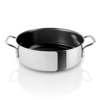 Χαμηλή κατσαρόλα 24 cm, 3,5 l, κεραμική επίστρωση, Eva Trio