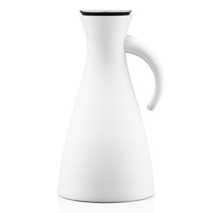 Κανάτα θερμός κενού αέρος O 15,5 cm, 1,0 l ματ λευκό Eva Trio