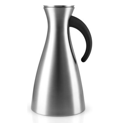 Κανάτα θερμός O 15,5 cm, 1,0 l ματ ανοξείδωτο ατσάλι Eva Trio